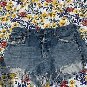 Vintage High waisted Levi shorts